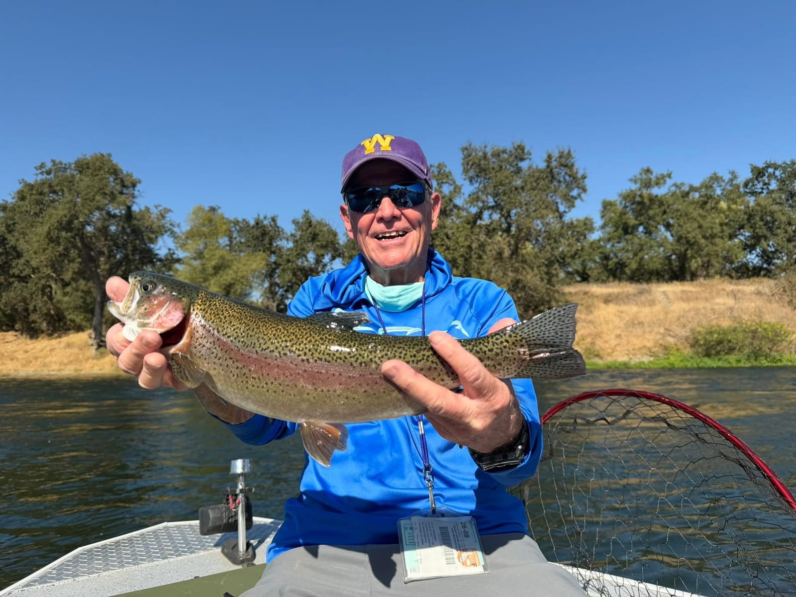 On the water