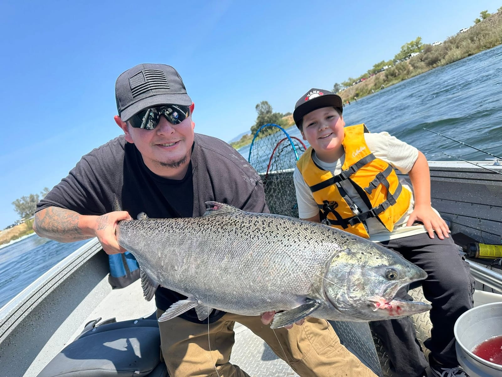 On the water with AM Outfitters