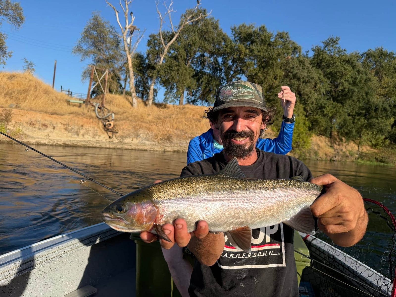 On the water