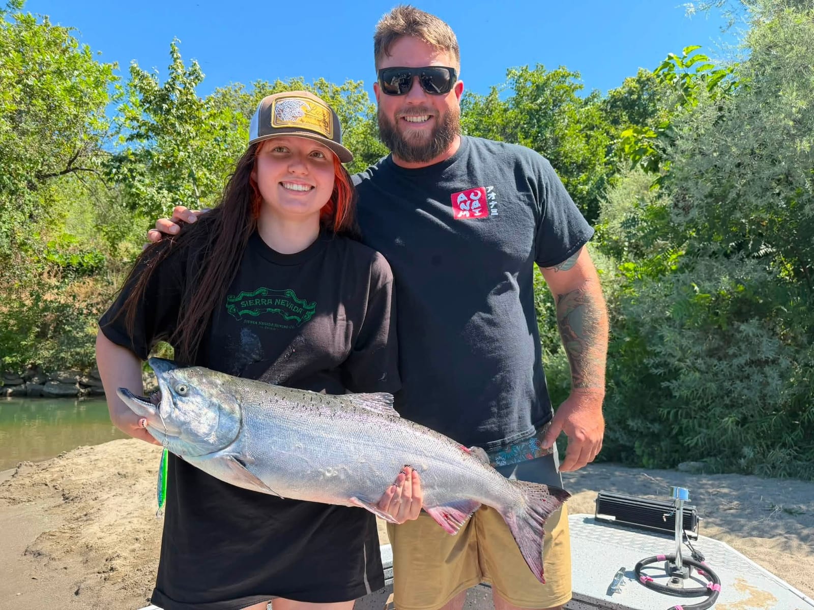 On the water with AM Outfitters