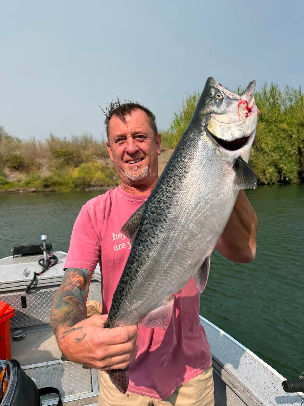 On the water with AM Outfitters