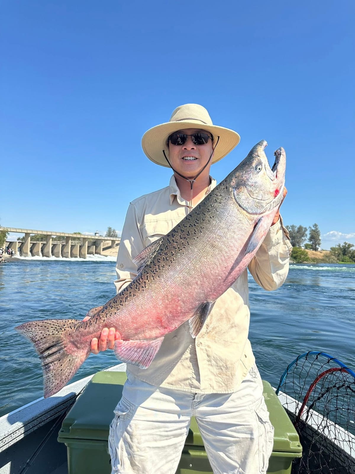 On the water