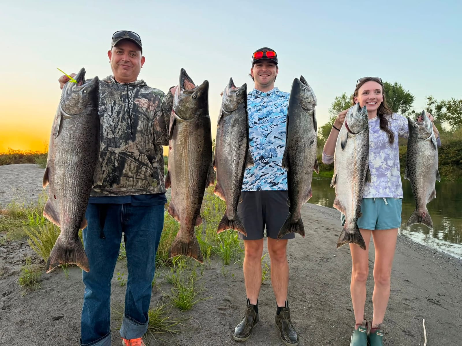 On the water with AM Outfitters
