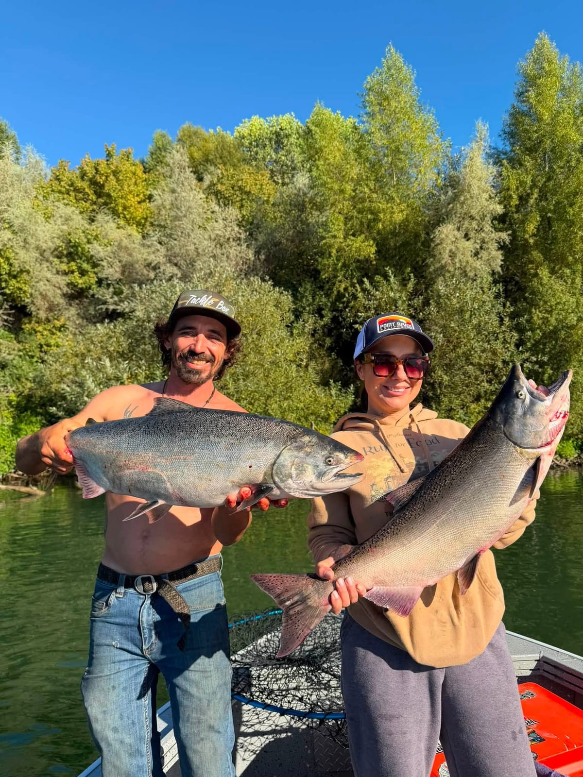 On the water with AM Outfitters