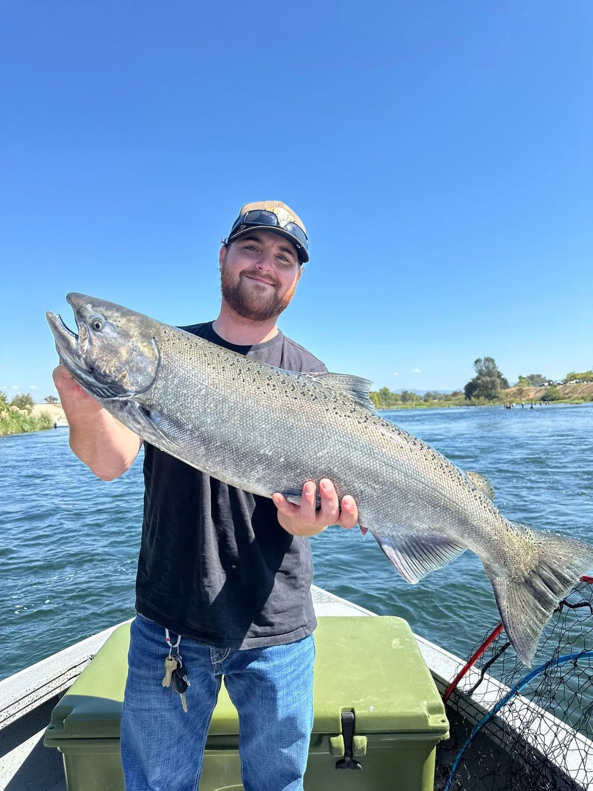 On the water