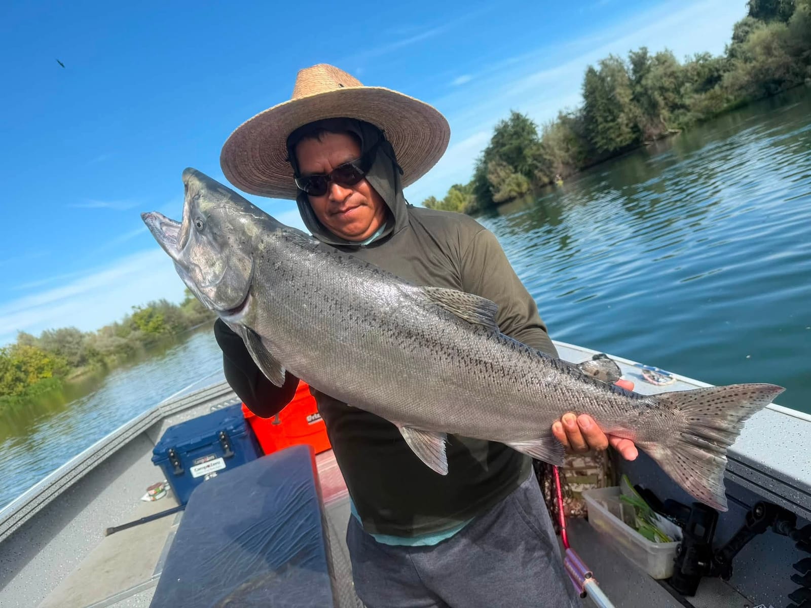On the water with AM Outfitters