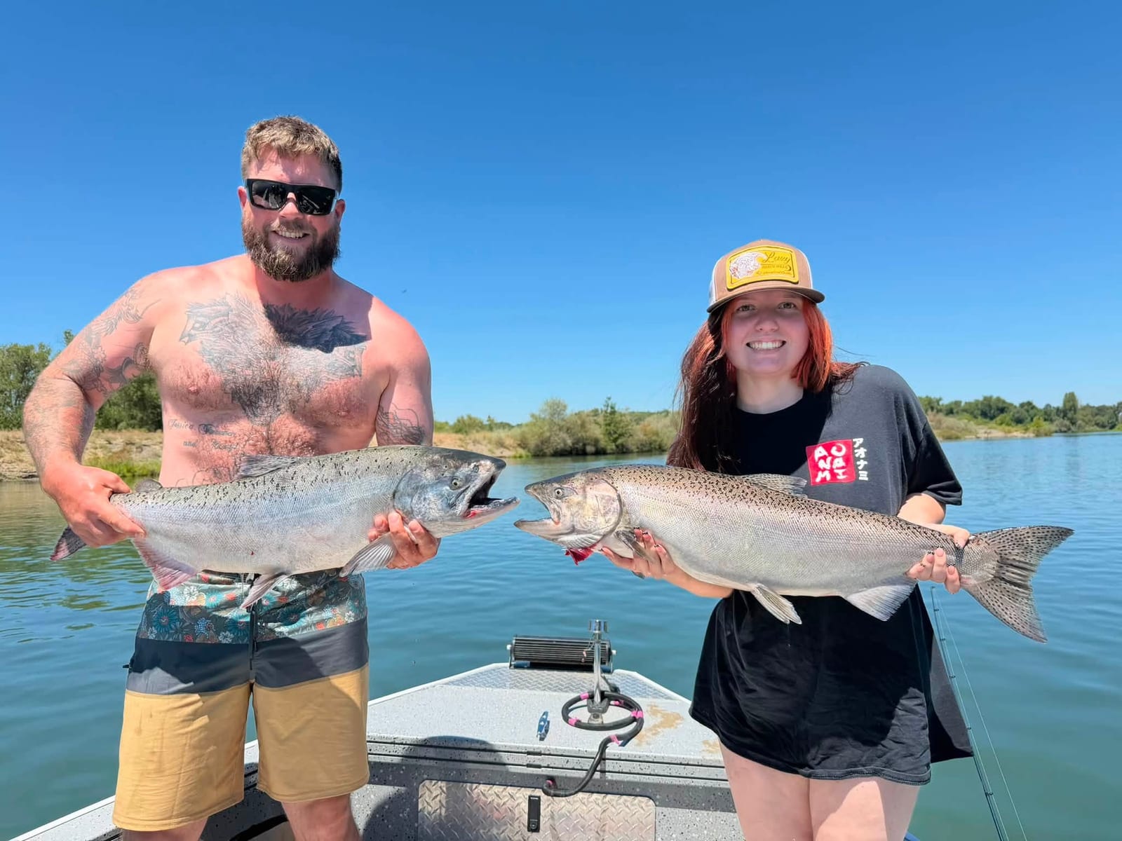 On the water with AM Outfitters
