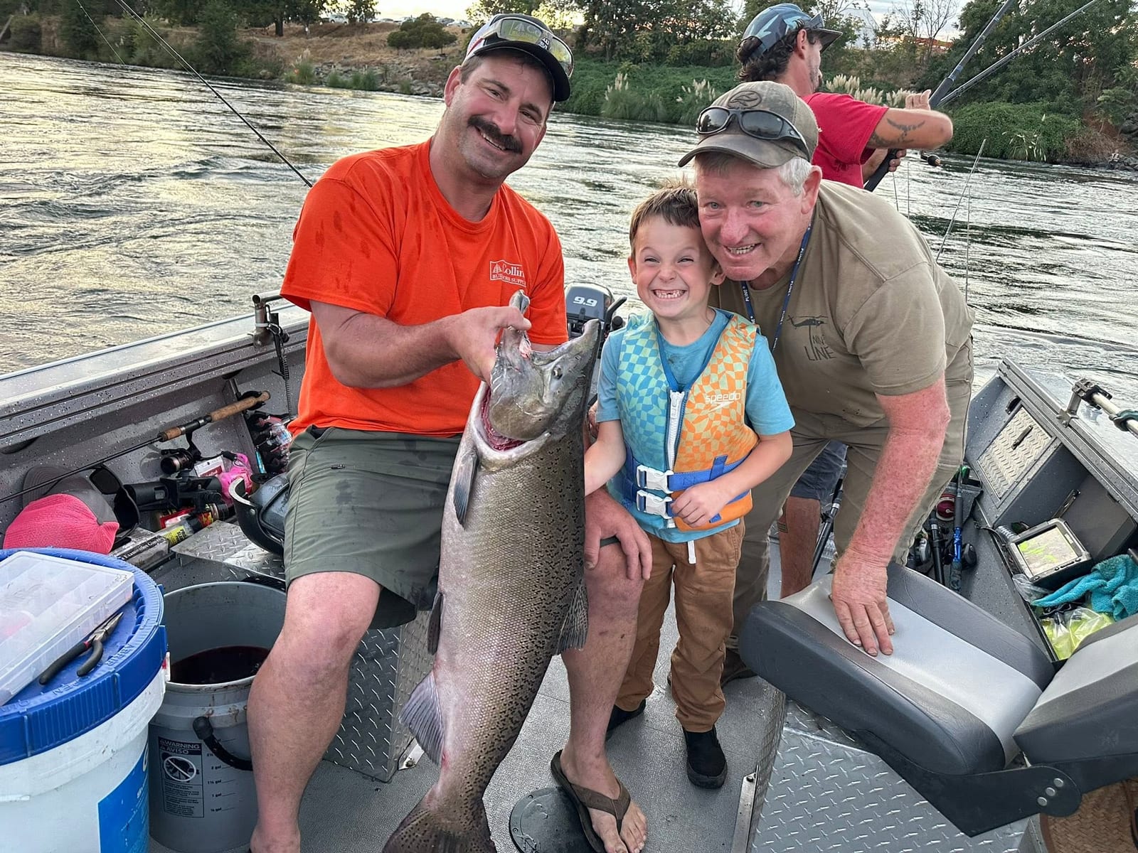 On the water with AM Outfitters