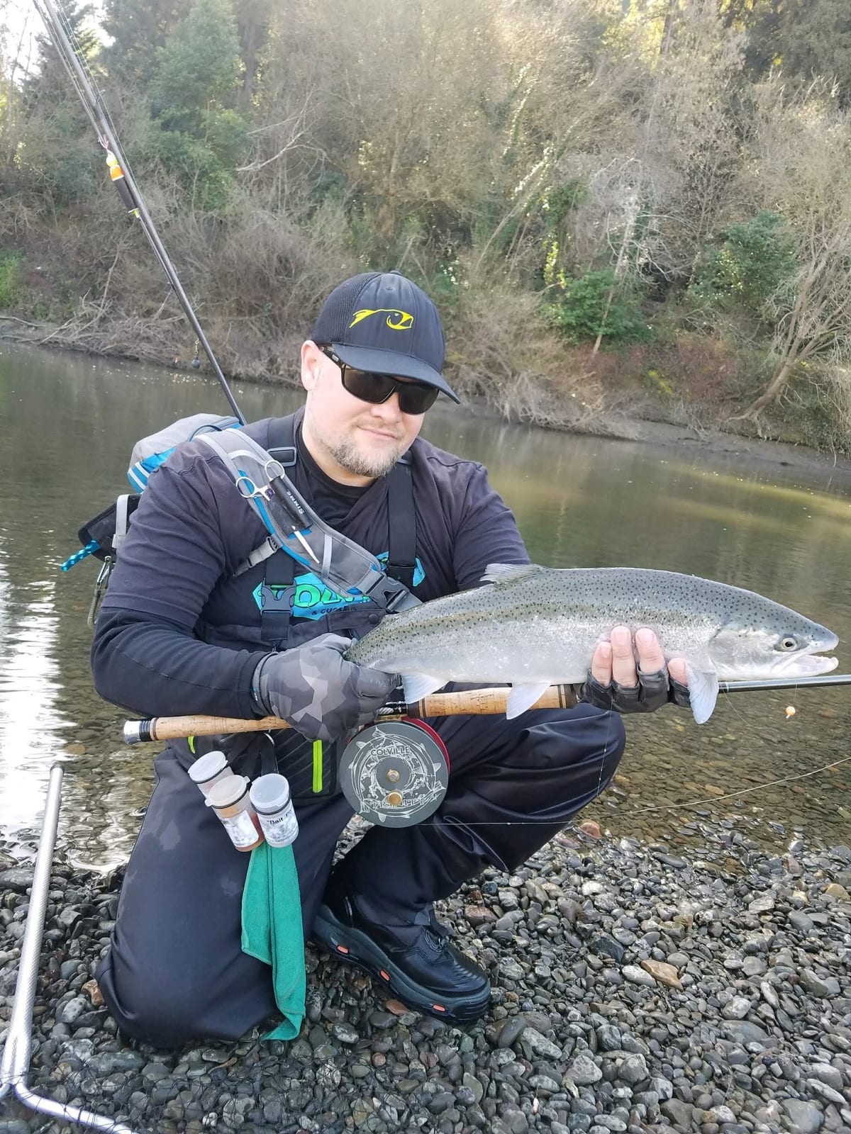 On the water