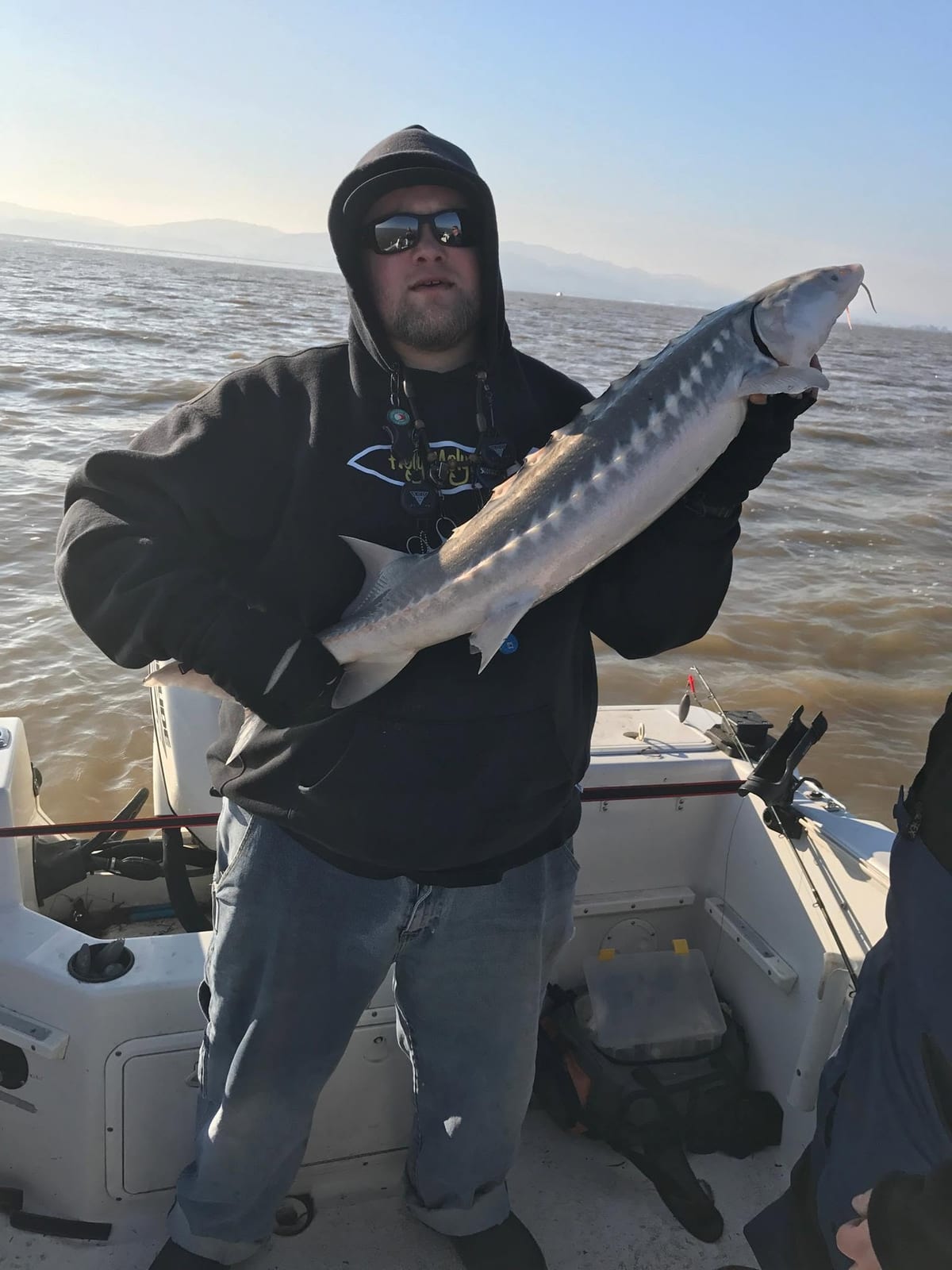 On the water