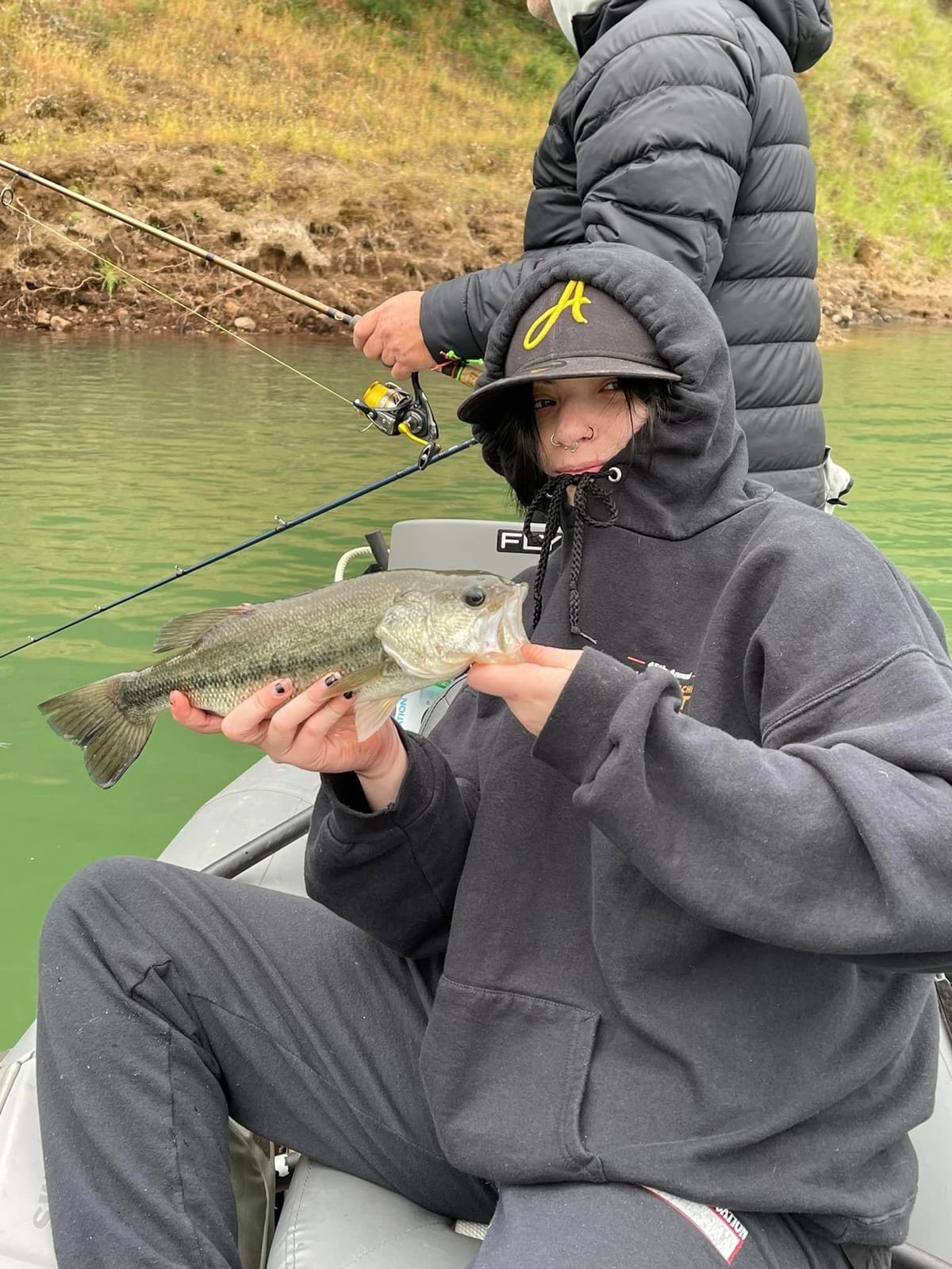 On the water