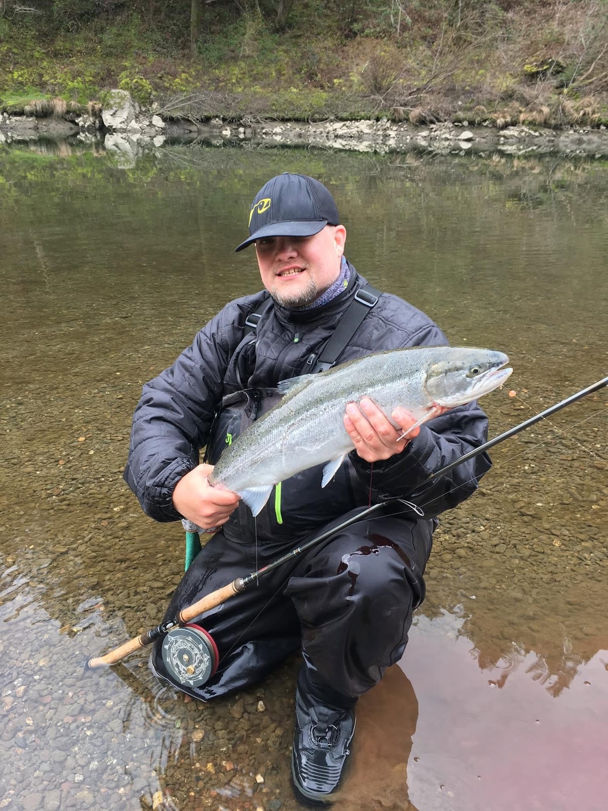 On the water