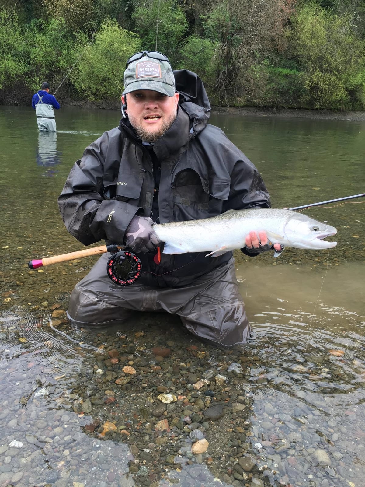 On the water