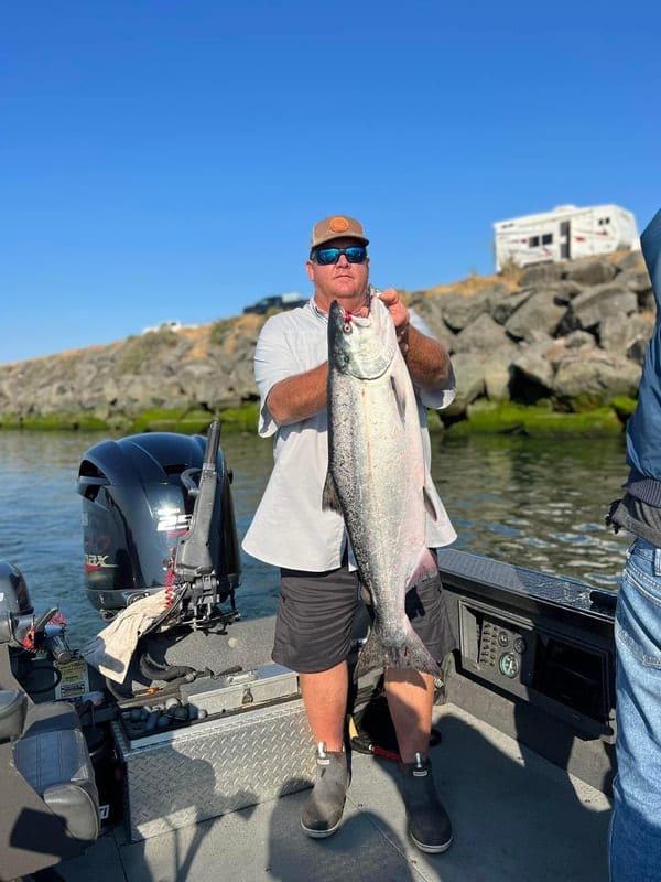 On the water with Ryan Tripp's Guide Service
