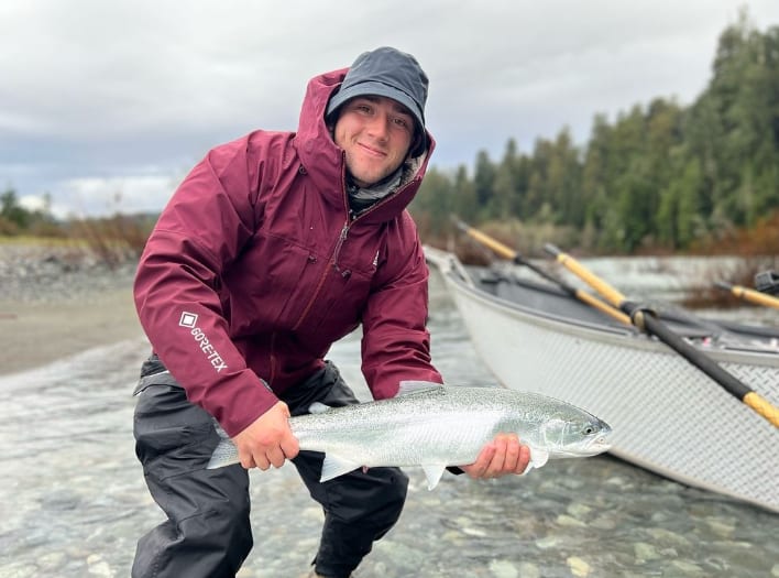 On the water