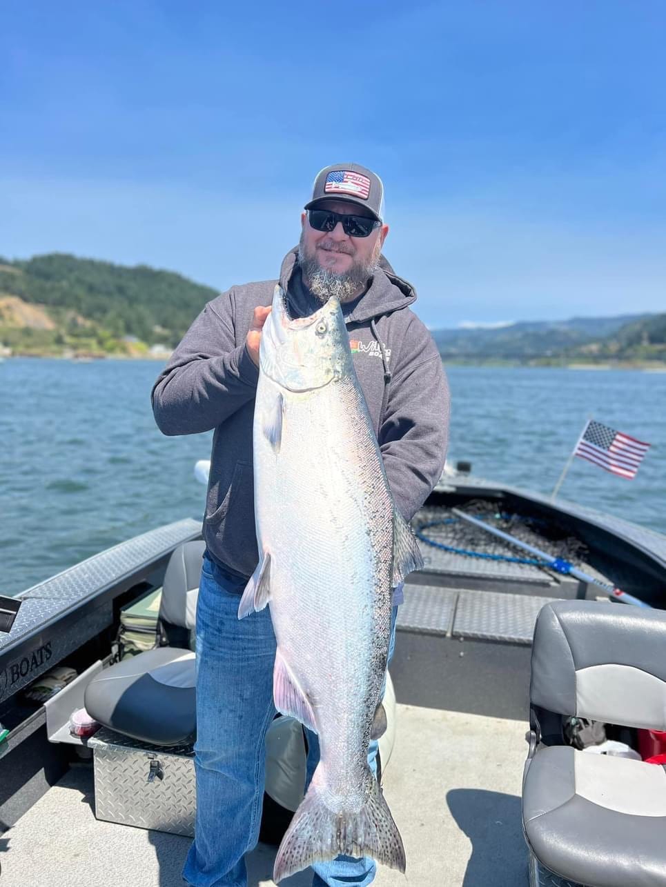 On the water with Ryan Tripp's Guide Service