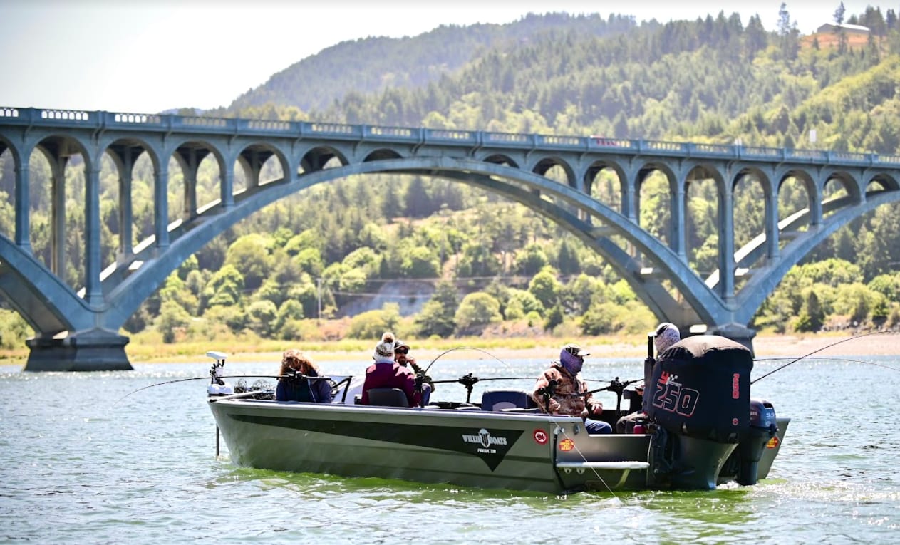 On the water with Ryan Tripp's Guide Service