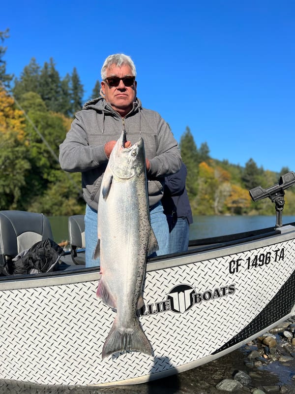 On the water with Ryan Tripp's Guide Service