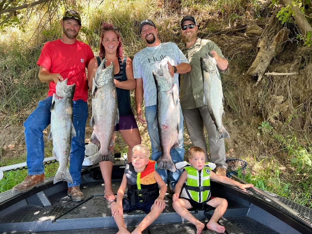On the water with Ryan Tripp's Guide Service