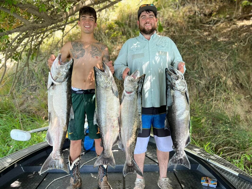 On the water with Ryan Tripp's Guide Service