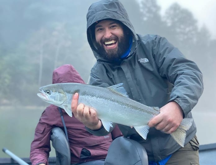 On the water with Ryan Tripp's Guide Service