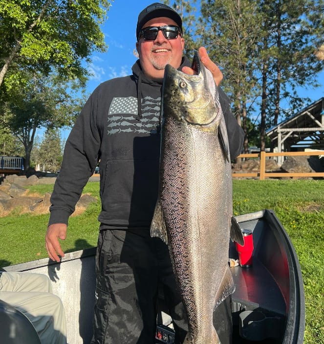 On the water with Ryan Tripp's Guide Service