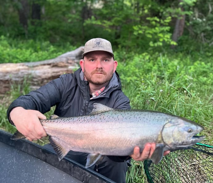 On the water with Ryan Tripp's Guide Service