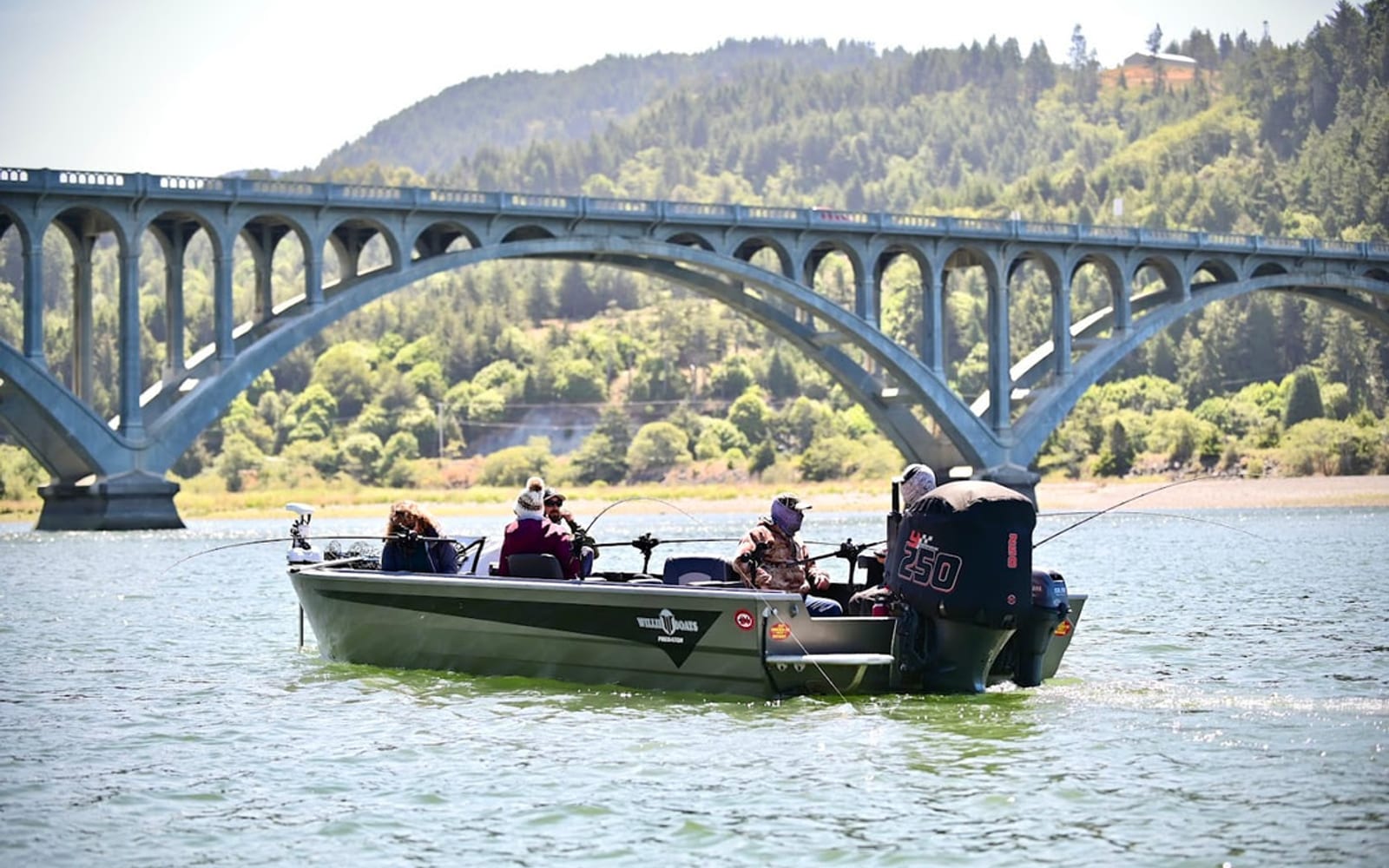 Rogue River at Gold Beach, river