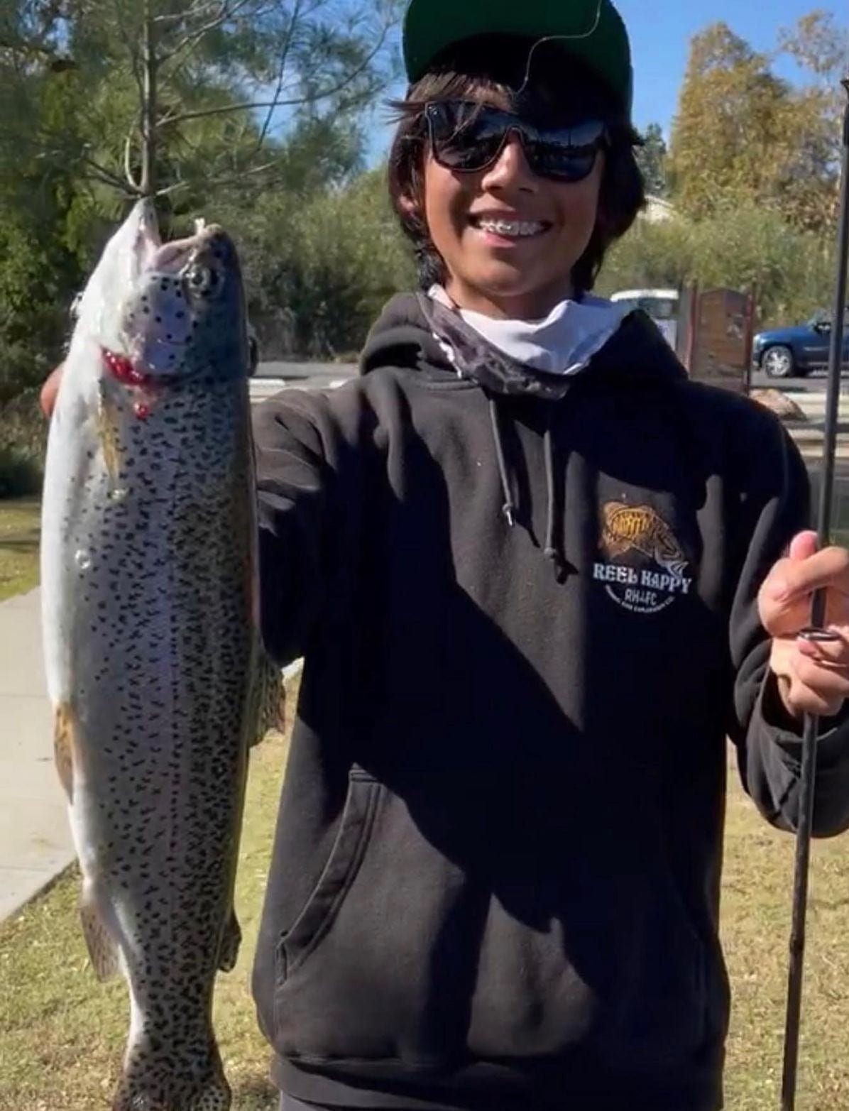 Trout Made Angler Co. on the water