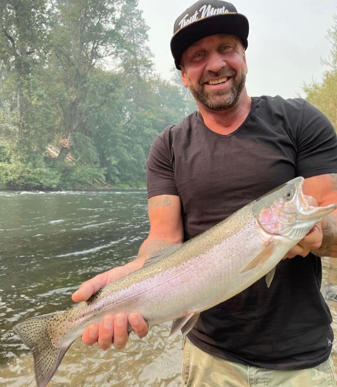Trout Made Angler Co. on the water