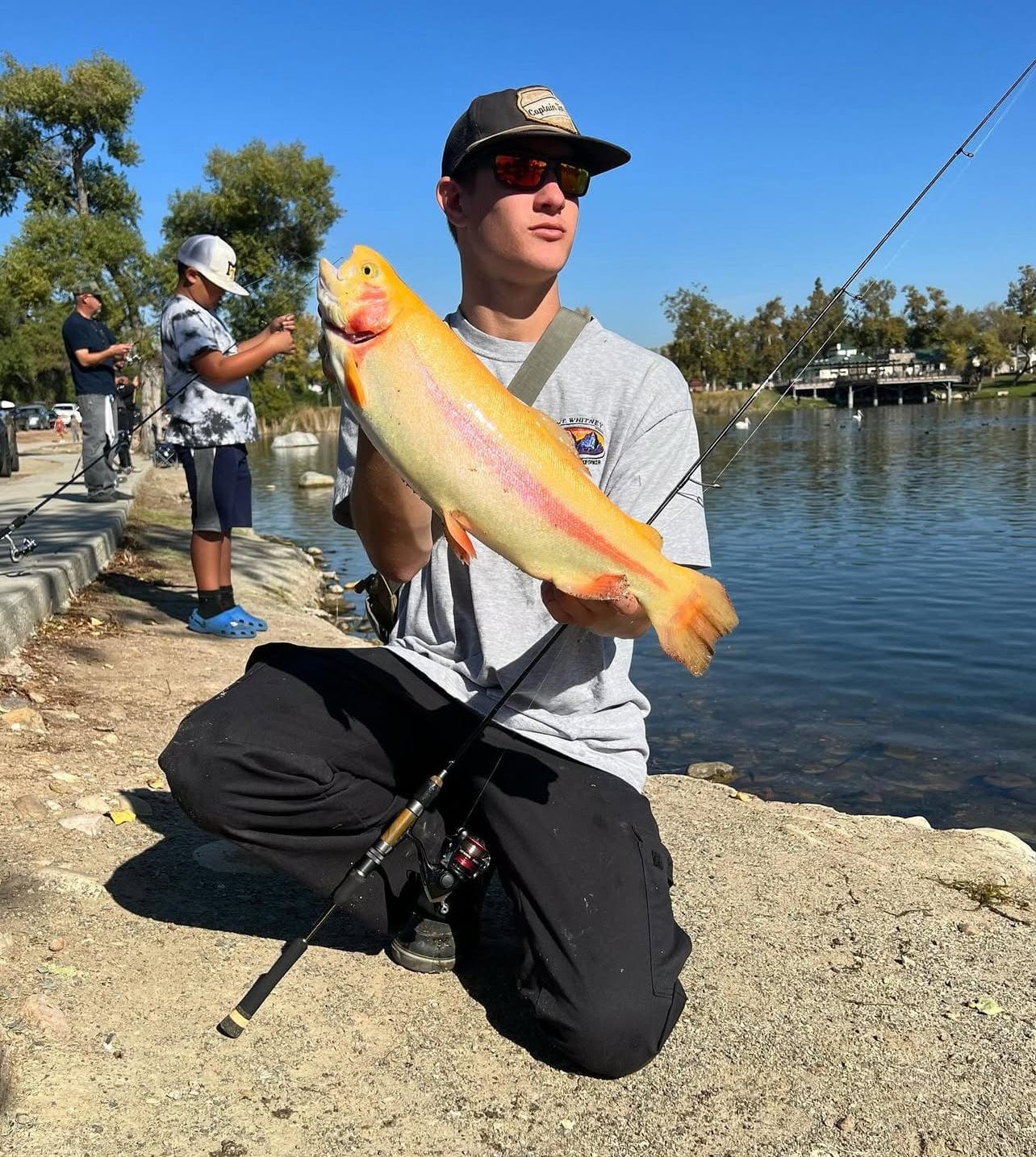 Trout Made Angler Co. on the water