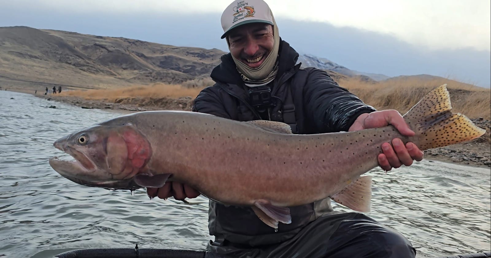 Trout Made Angler Co. on the water