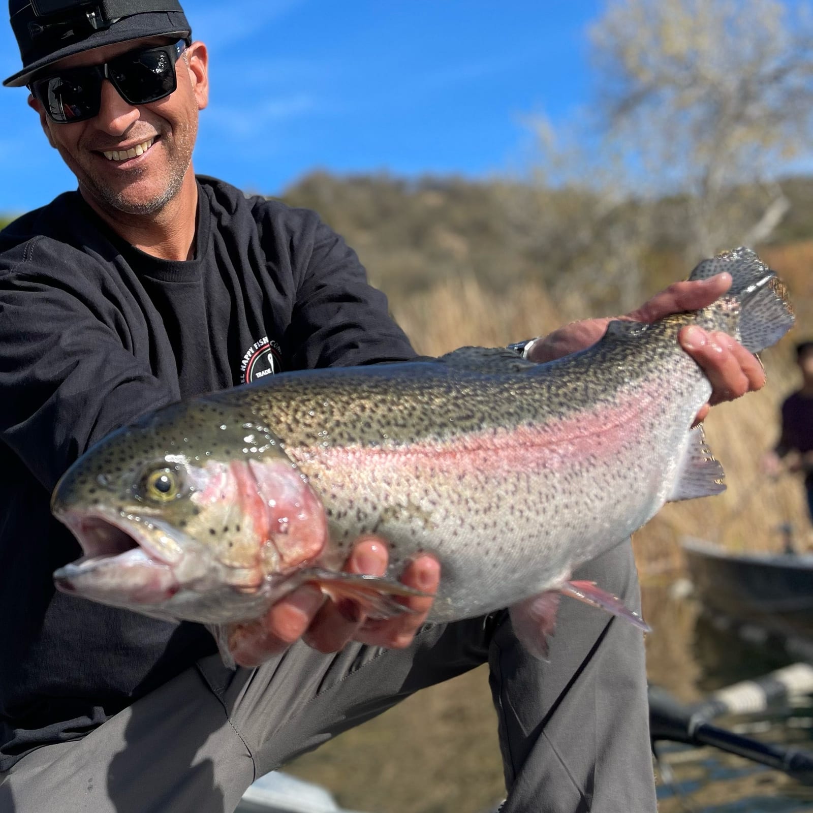 Trout Made Angler Co. on the water