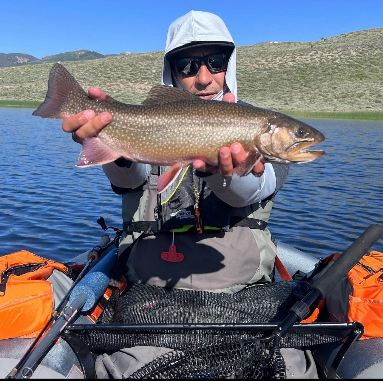 Trout Made Angler Co. on the water
