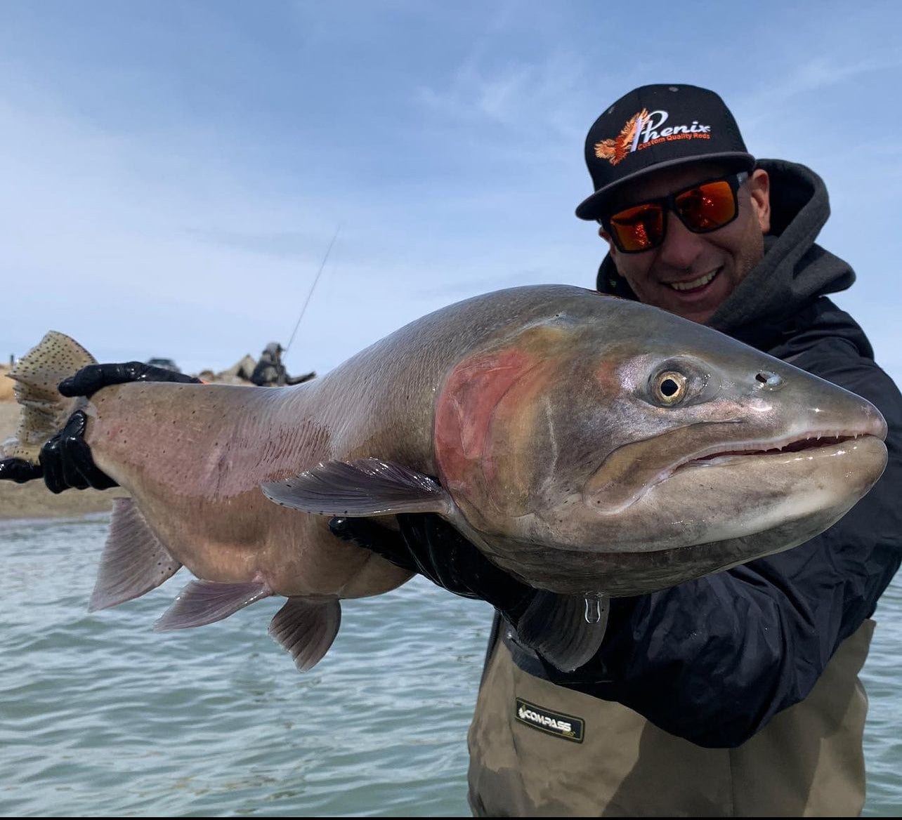 Trout Made Angler Co. on the water
