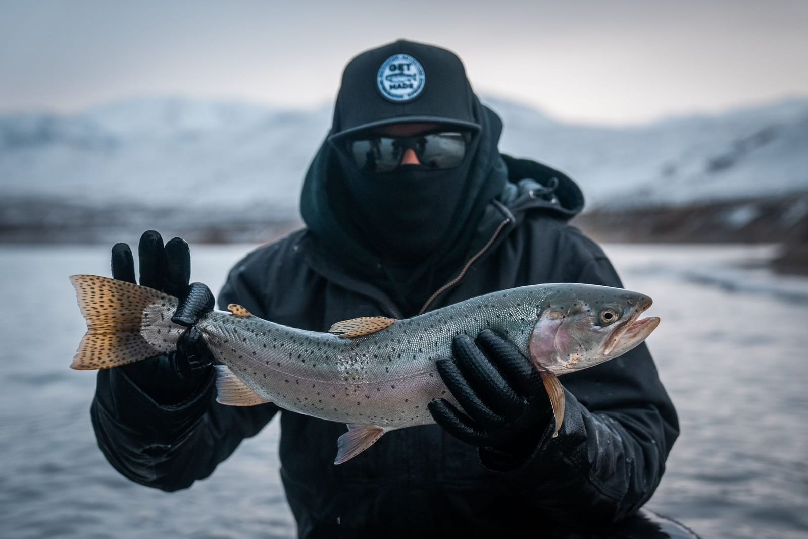 Trout Made Angler Co. on the water