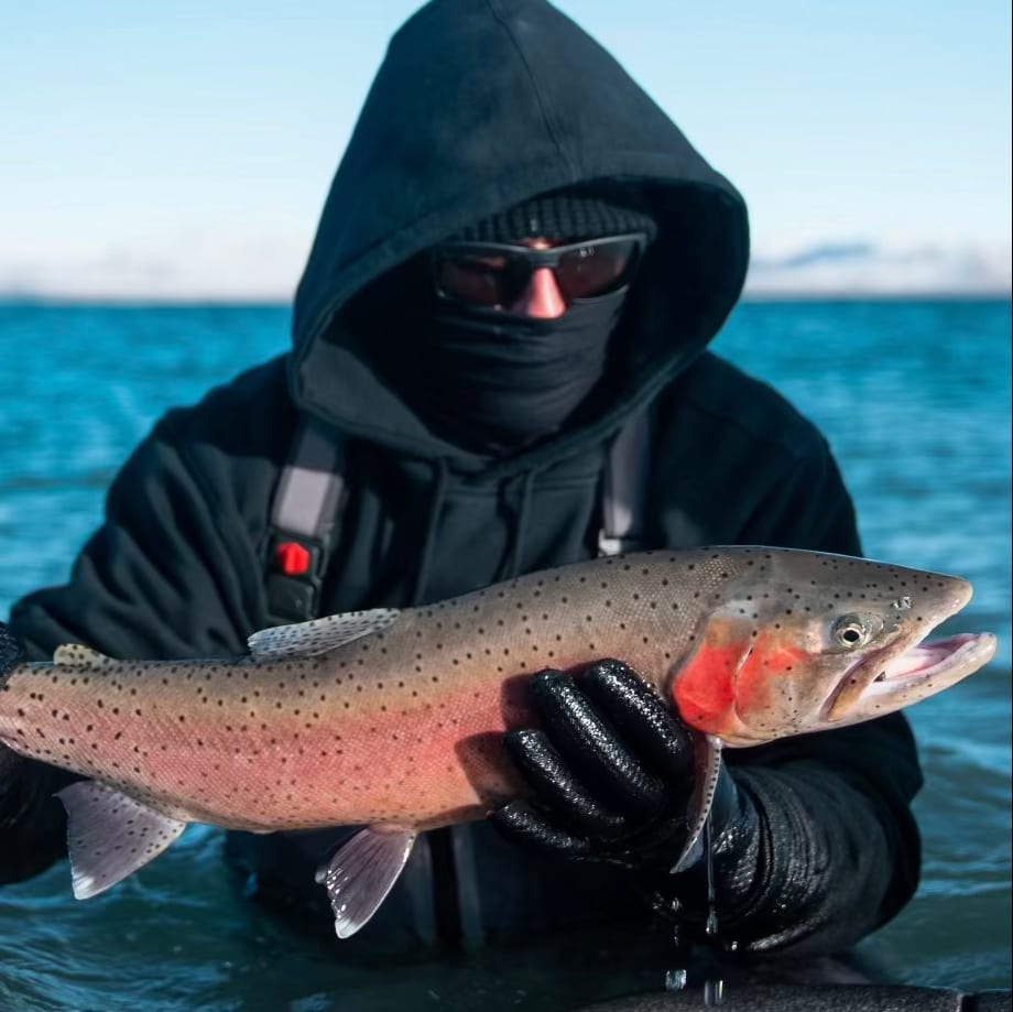 Trout Made Angler Co. on the water