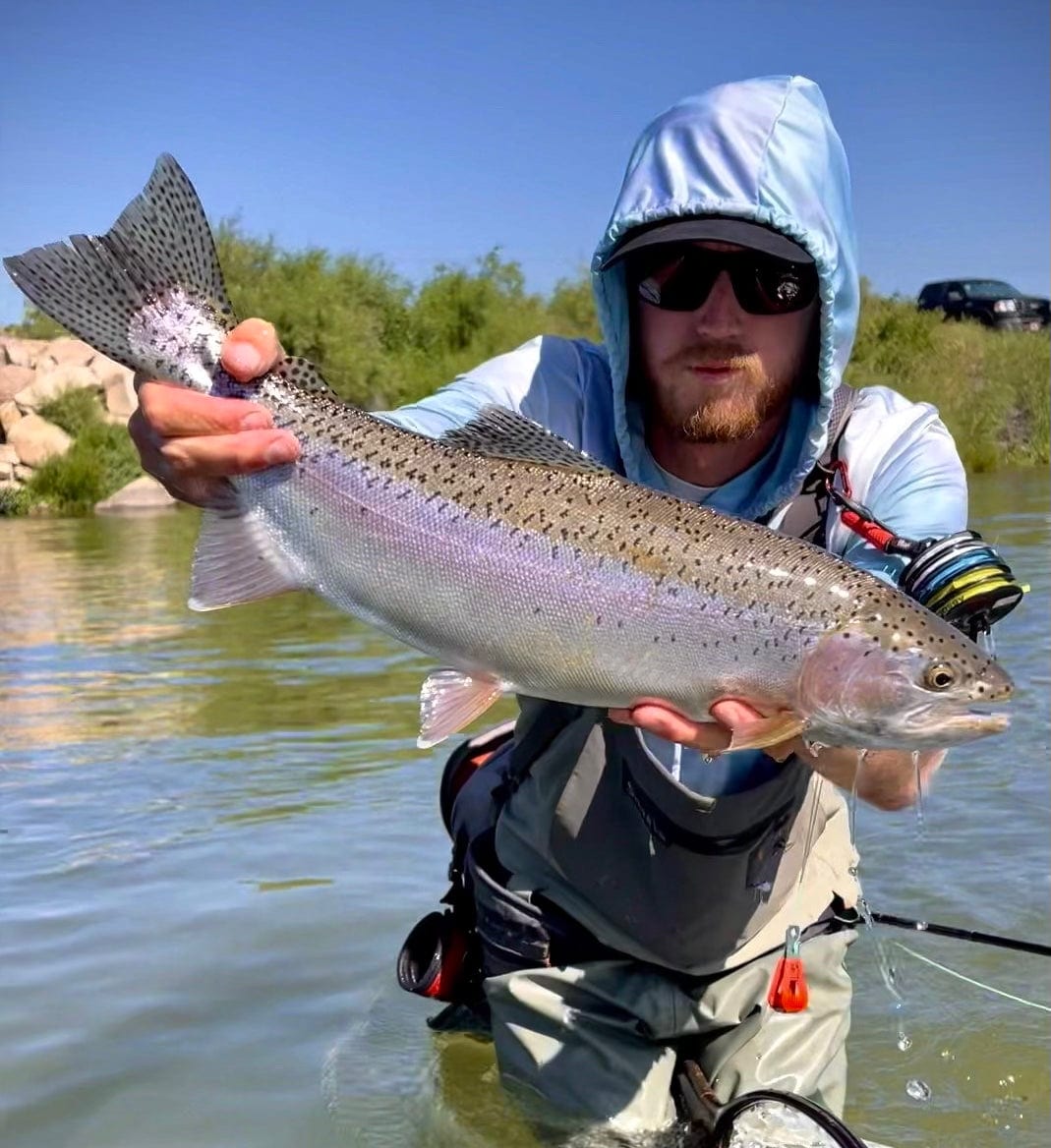 Trout Made Angler Co. on the water