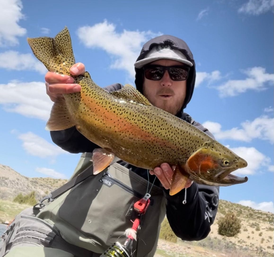 Trout Made Angler Co. on the water