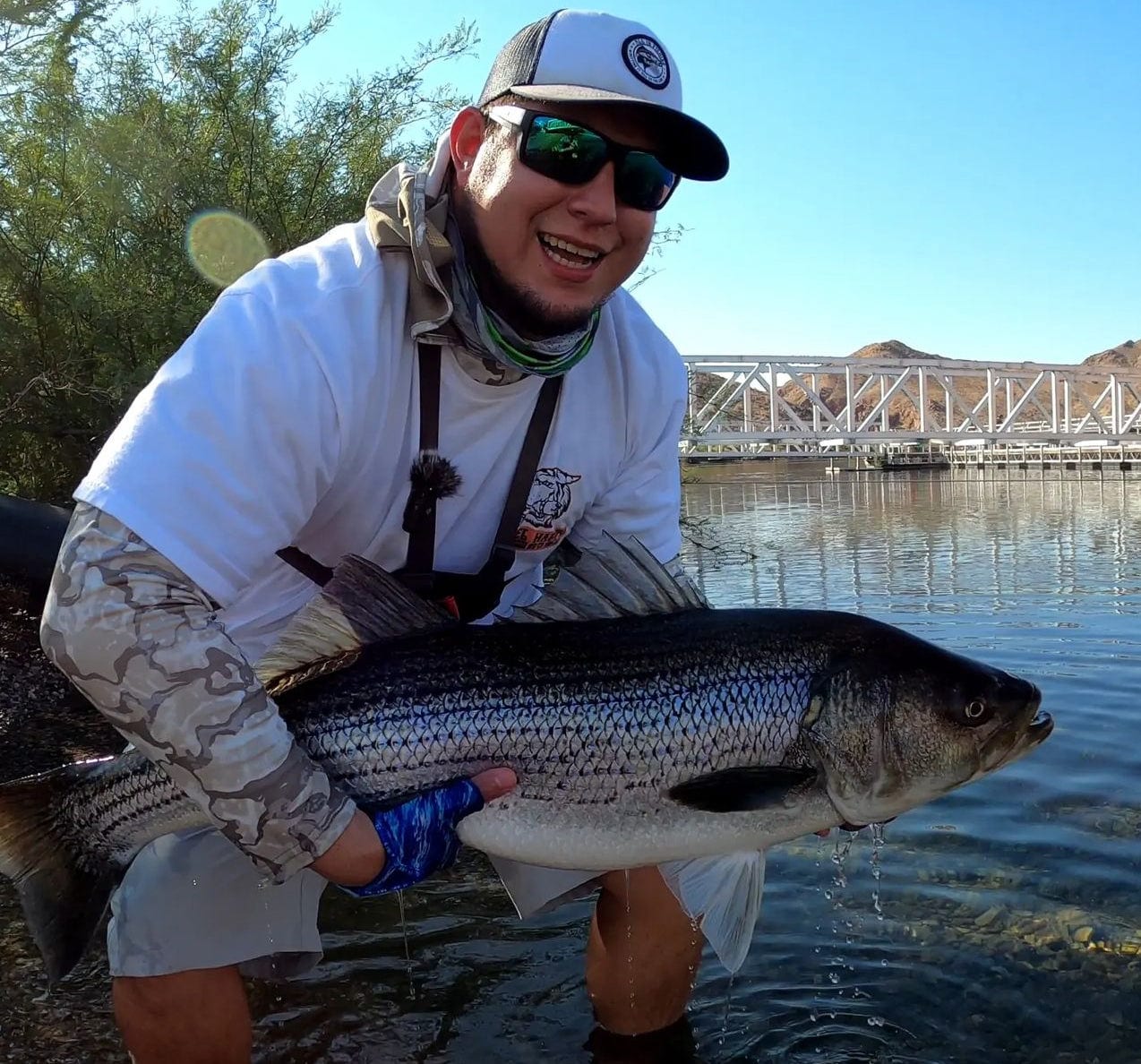 Trout Made Angler Co. on the water