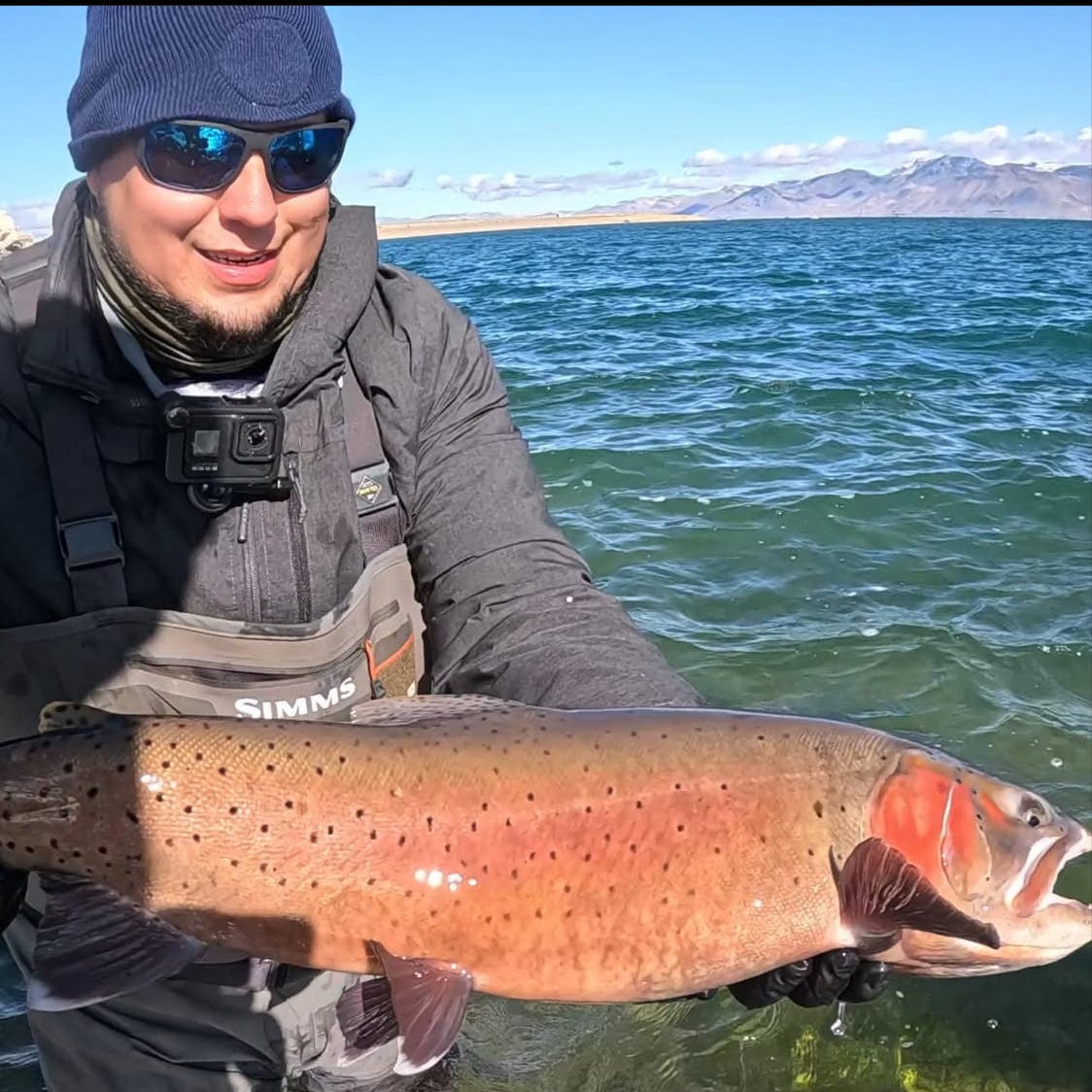 Trout Made Angler Co. on the water