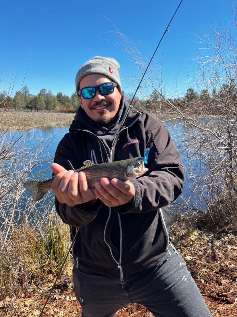 Trout Made Angler Co. on the water