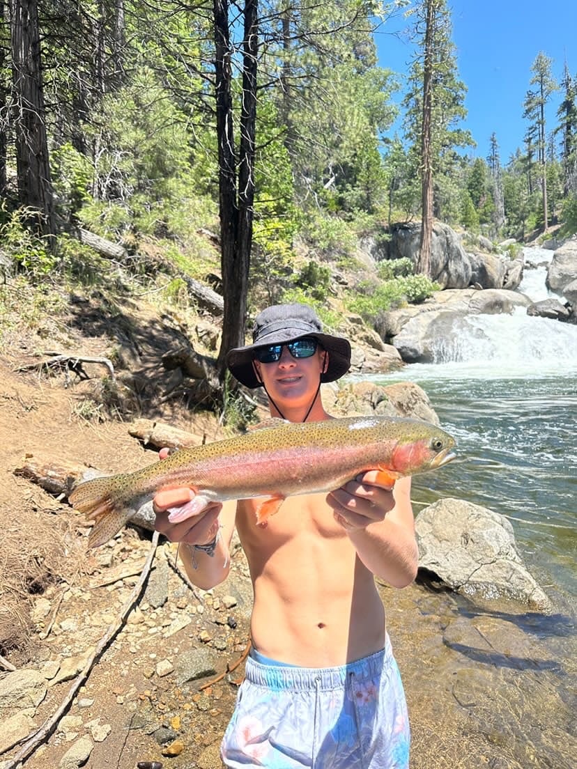 Trout Made Angler Co. on the water